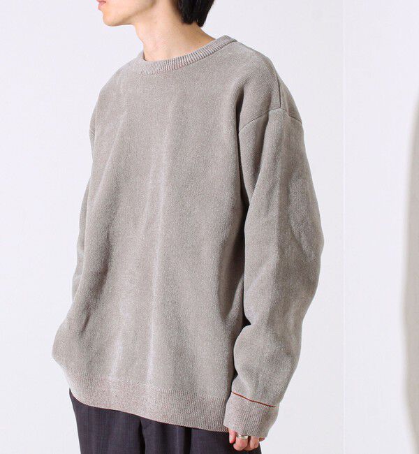 GLOSTER「【昨年人気アイテム再登場！チクチクしないニット】モールダブルフェイス プルオーバーニット」|ニット・セーター|