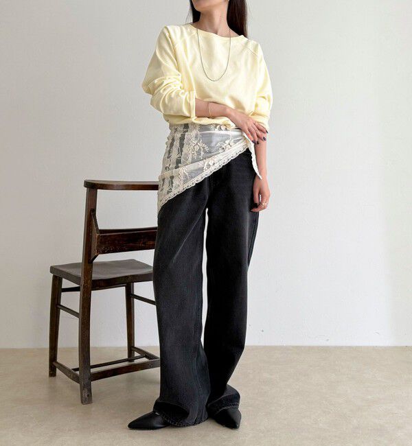 fredy emue「ミニ裏毛クロップドスウェットプルオーバー」|スウェット・ジャージ|