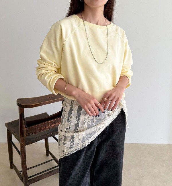 fredy emue「ミニ裏毛クロップドスウェットプルオーバー」|スウェット・ジャージ|