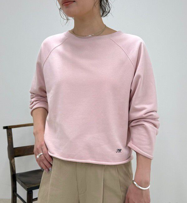 fredy emue「ミニ裏毛クロップドスウェットプルオーバー」|スウェット・ジャージ|