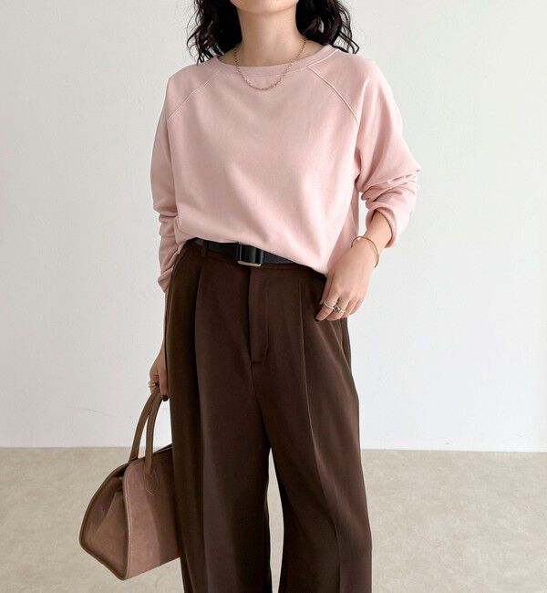 fredy emue「ミニ裏毛クロップドスウェットプルオーバー」|スウェット・ジャージ|