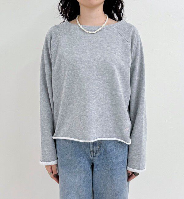 fredy emue「ミニ裏毛クロップドスウェットプルオーバー」|スウェット・ジャージ|