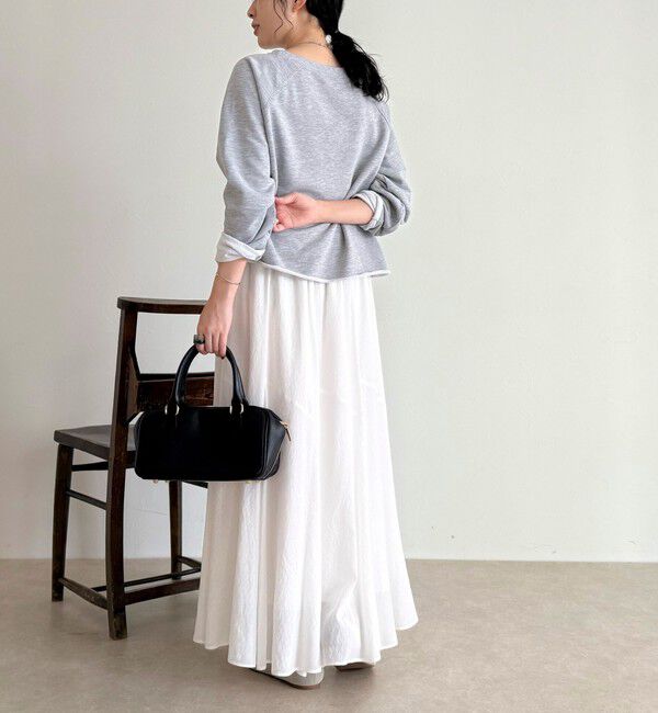 fredy emue「ミニ裏毛クロップドスウェットプルオーバー」|スウェット・ジャージ|