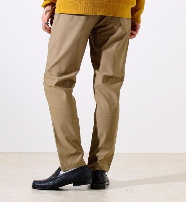 GLOSTER「【大人の美脚パンツ/S～XL展開】ミラクルストレッチ イージーパンツ」|チノ|