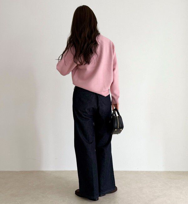 fredy emue「FR刺繍スウェットニットプルオーバー」|ニット・セーター|