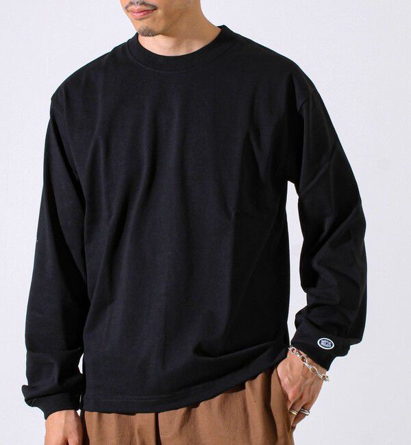 GLOSTER「【6色展開/UNISEX/ベーシック】【DISCUS】USA綿ブレンド ヘビーウエイトロンT」|Tシャツ・カットソー|