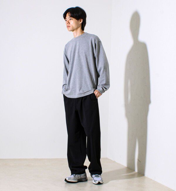 GLOSTER「【6色展開/UNISEX/ベーシック】【DISCUS】USA綿ブレンド ヘビーウエイトロンT」|Tシャツ・カットソー|