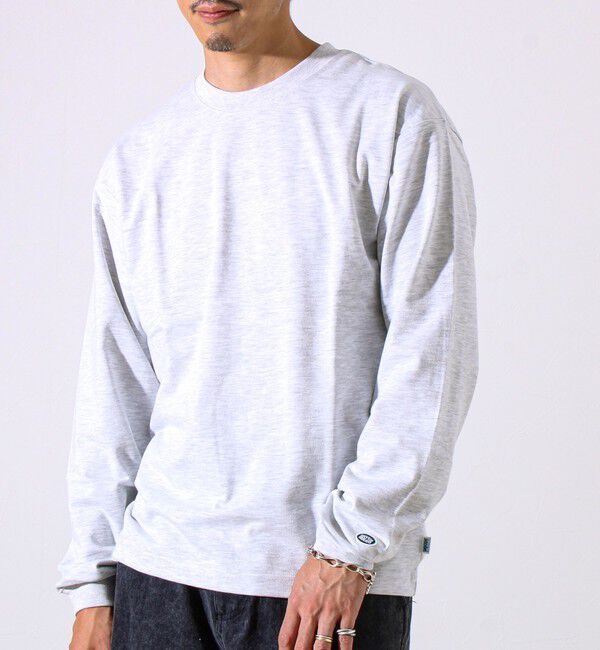 GLOSTER「【6色展開/UNISEX/ベーシック】【DISCUS】USA綿ブレンド ヘビーウエイトロンT」|Tシャツ・カットソー|