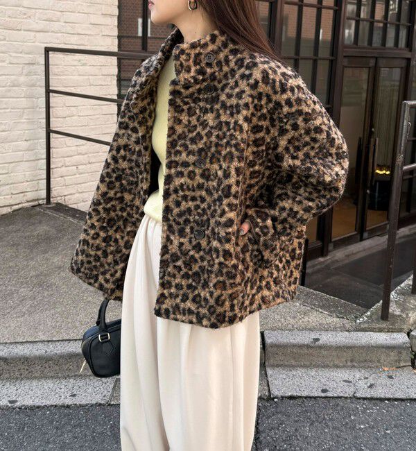 fredy emue「ループシャギースタンドカラーコート」|その他|
