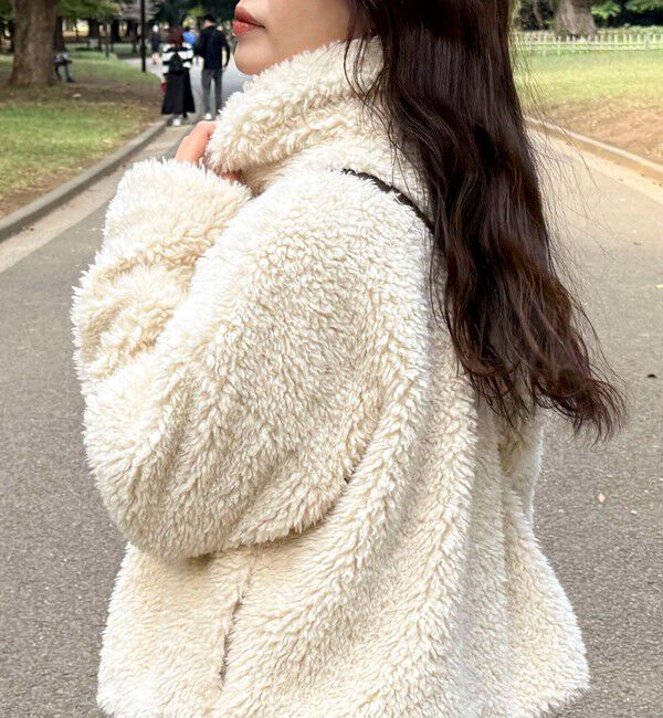 fredy emue「フェイクファーコート」|その他|