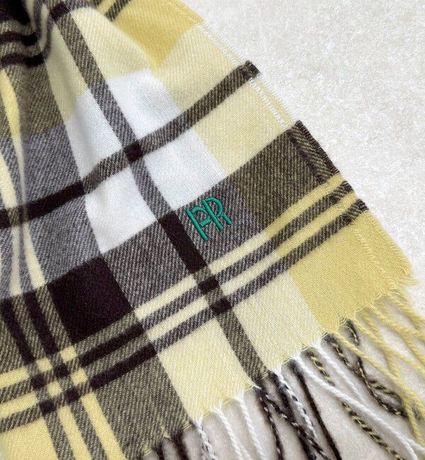 fredy emue「ソフトチェックストール」|ストール|