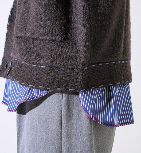 GLOSTER「【ユニセックス対応】ハンドステッチニットジャケット」|カーディガン|