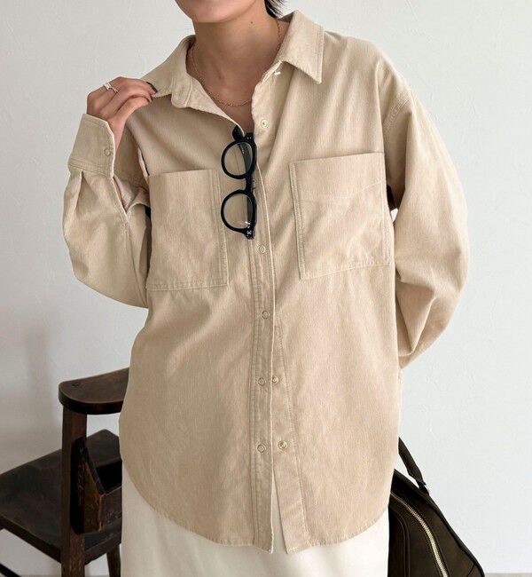 fredy emue「コーデュロイシャツ」|シャツ・ブラウス|