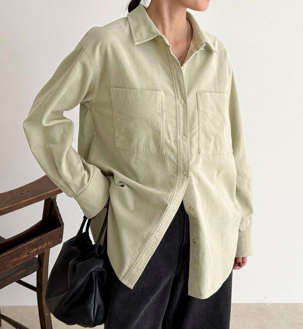 fredy emue「コーデュロイシャツ」|シャツ・ブラウス|