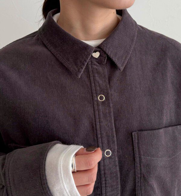 fredy emue「コーデュロイシャツ」|シャツ・ブラウス|