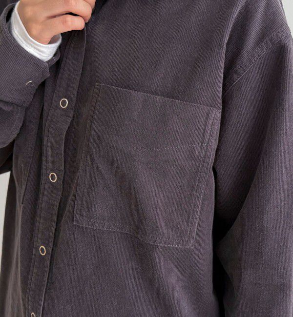 fredy emue「コーデュロイシャツ」|シャツ・ブラウス|