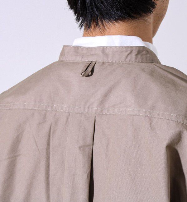 GLOSTER「【GEVACO/ゲバコ】起毛バンドカラーシャツ」|シャツ・ブラウス|