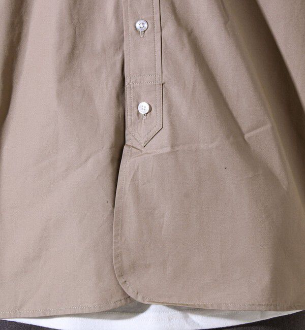 GLOSTER「【GEVACO/ゲバコ】起毛バンドカラーシャツ」|シャツ・ブラウス|