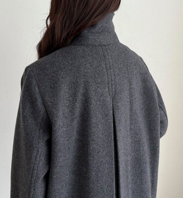 fredy emue「Super100ステンカラーミドルコート」|ダッフルコート|