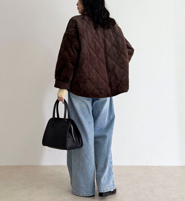 fredy emue「ファーキルトジップコート」|その他|