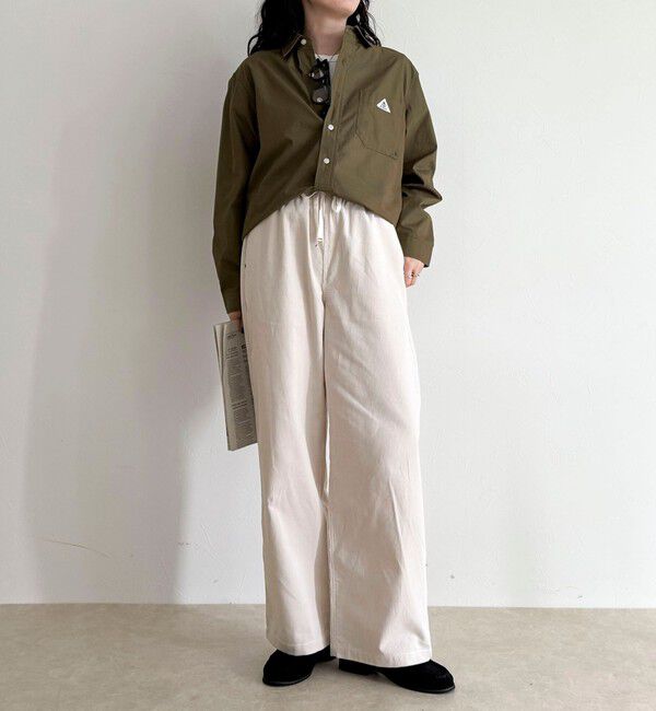 fredy emue「【GEVACO/ゲバコ】コーデュロイイージーワイドパンツ」|チノ|