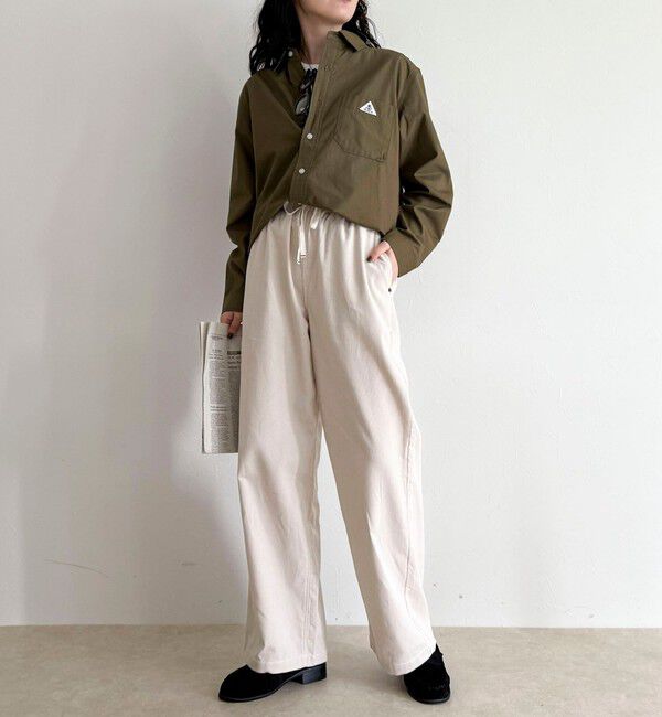 fredy emue「【GEVACO/ゲバコ】コーデュロイイージーワイドパンツ」|チノ|