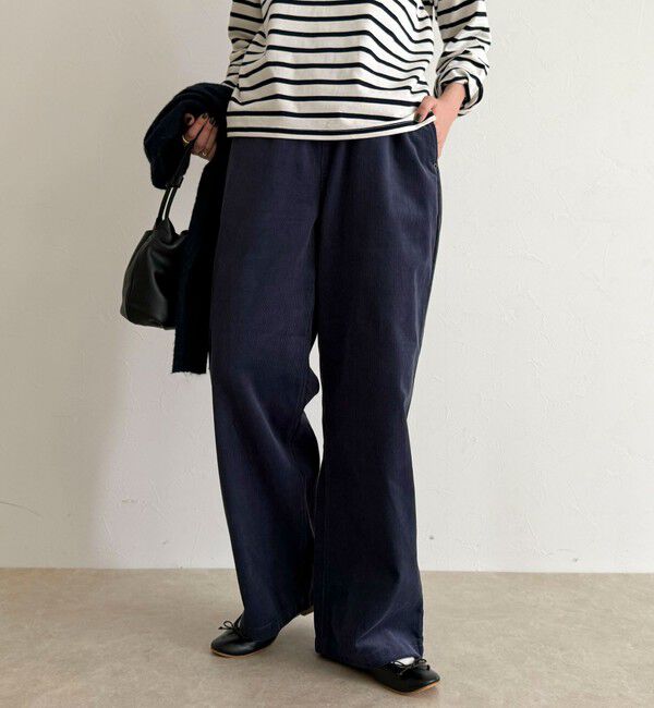 fredy emue「【GEVACO/ゲバコ】コーデュロイイージーワイドパンツ」|チノ|