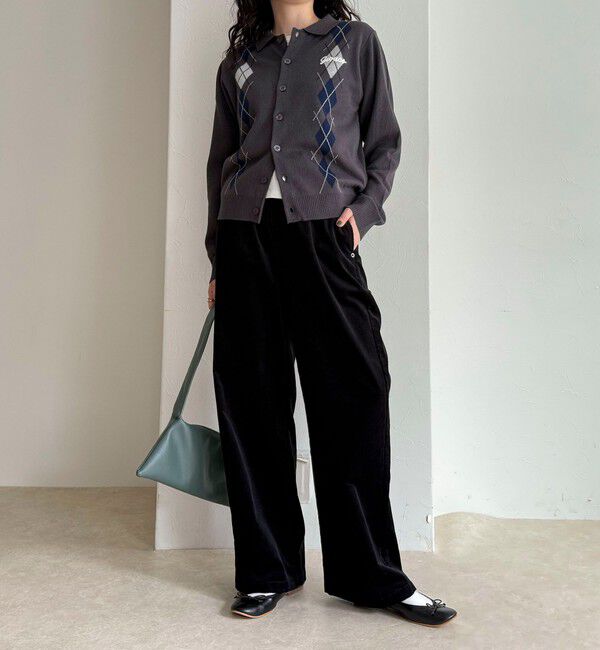 fredy emue「【GEVACO/ゲバコ】コーデュロイイージーワイドパンツ」|チノ|