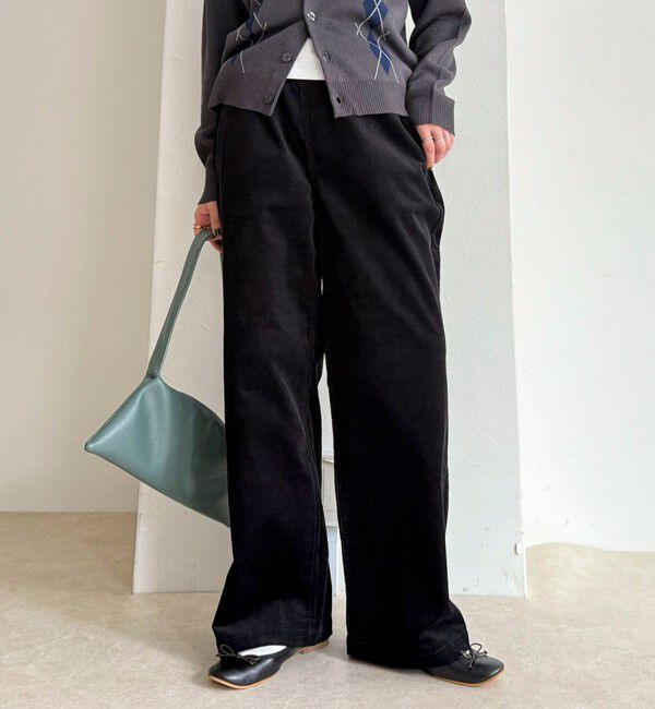 fredy emue「【GEVACO/ゲバコ】コーデュロイイージーワイドパンツ」|チノ|