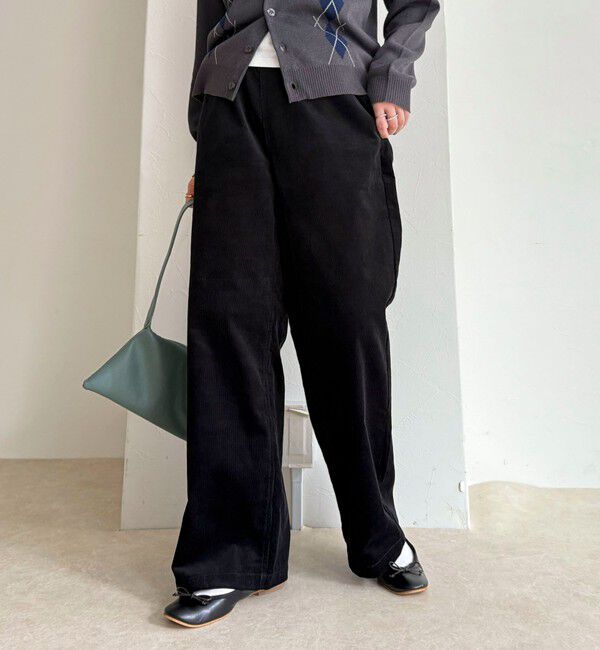 fredy emue「【GEVACO/ゲバコ】コーデュロイイージーワイドパンツ」|チノ|