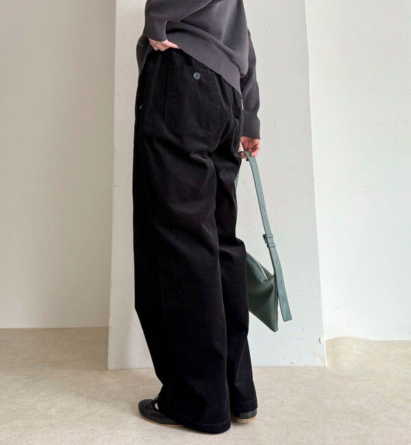 fredy emue「【GEVACO/ゲバコ】コーデュロイイージーワイドパンツ」|チノ|