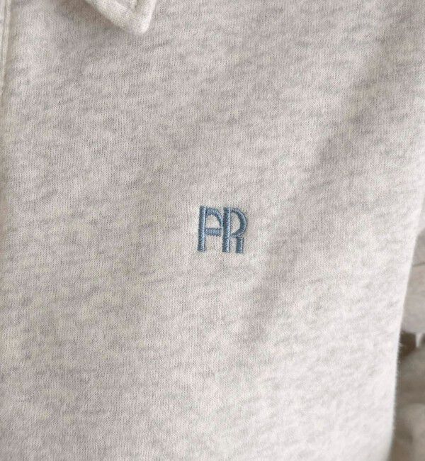 fredy emue「FR刺繍衿付き起毛スウェットプルオーバー」|スウェット・ジャージ|
