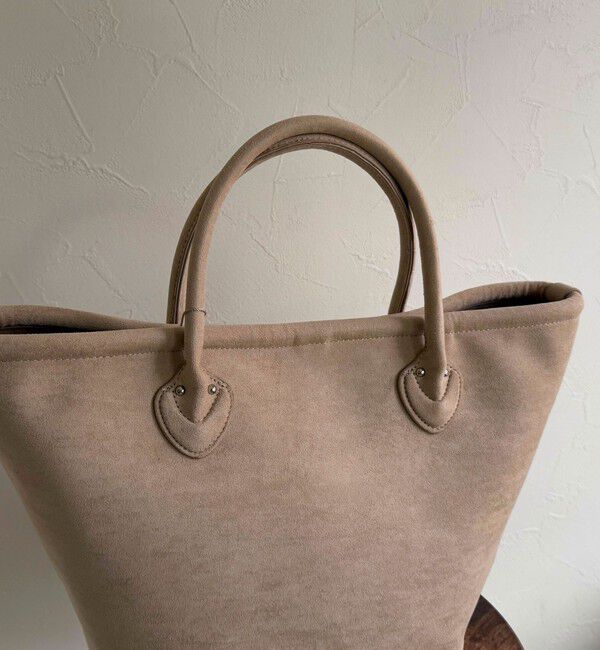 fredy emue「フェイクスエードパイピングトートバッグ」|トートバッグ|