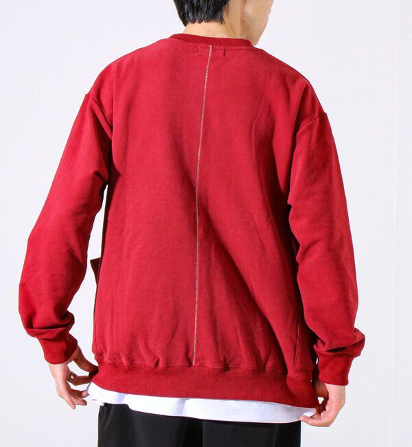 GLOSTER「【ディテールで差がつく】バックステッチサイドポケットスウェット」|スウェット・ジャージ|