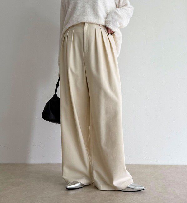 fredy emue「3タックハートリベットパンツ」|チノ|