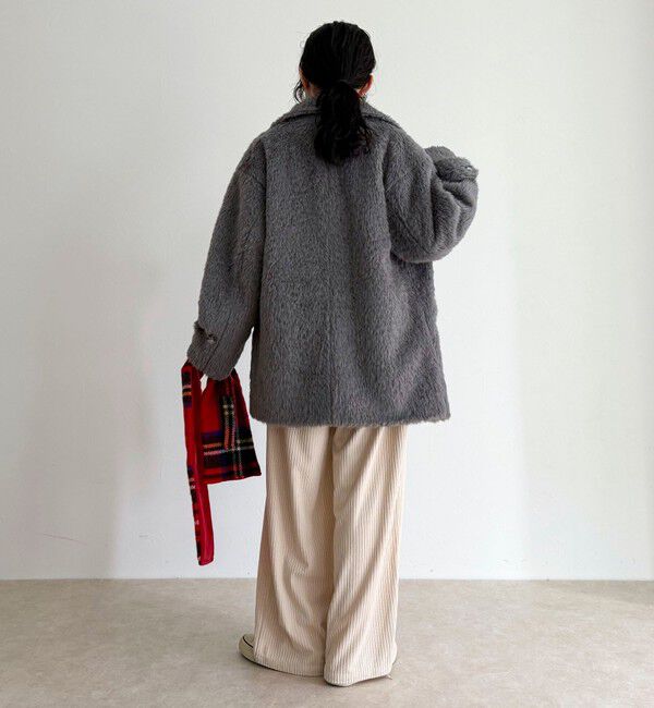 fredy emue「【GEVACO/ゲバコ】別注シャギーPコート」|ピーコート|