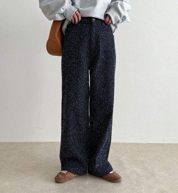 fredy emue「ループジャガードデニムパンツ」|デニム|
