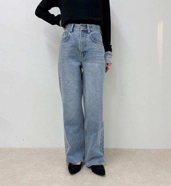 fredy emue「【待望の新色＆サイズ展開追加／@sora_522m企画】BASIC STRAIGHT DENIM」|デニム|