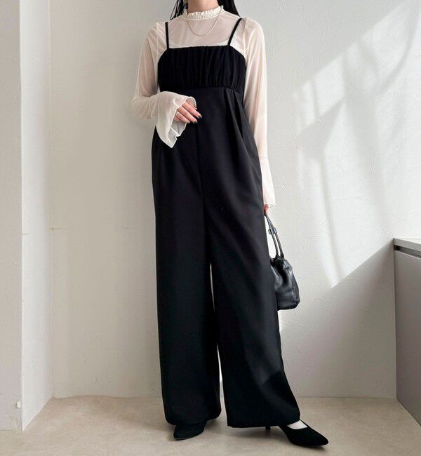 fredy emue「チュール切替オールインワン」|オールインワン|