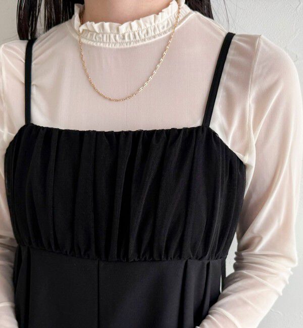 fredy emue「チュール切替オールインワン」|オールインワン|