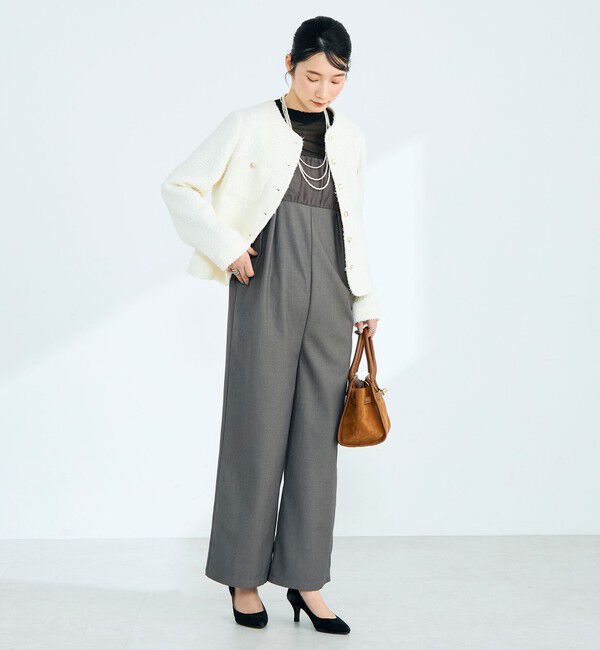 fredy emue「チュール切替オールインワン」|オールインワン|