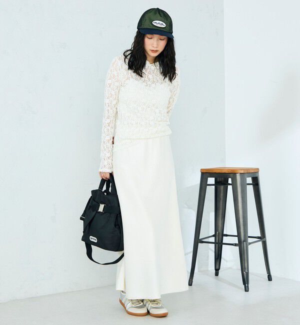 fredy emue「ヘビーサテンバイアススカート」|スカート|