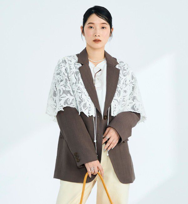 fredy emue「コンバーチブルテーラードジャケット」|テーラードジャケット|