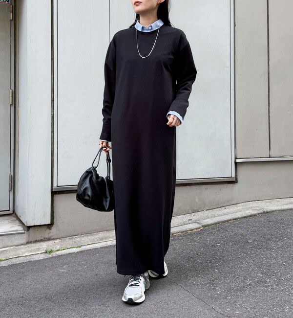 fredy emue「ジョーゼットベルト付きワンピース」|ワンピース|