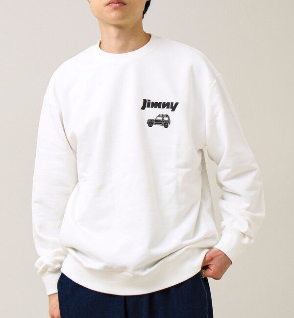 GLOSTER「【ロングセラーコラボ】ジムニー&times;GLOSTER Suzuki Jimny 裏毛プリントスウェット」|スウェット・ジャージ|