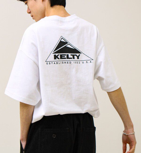 GLOSTER「【KELTY&times;GLOSTER】別注 バックロゴプリントT」|Tシャツ・カットソー|