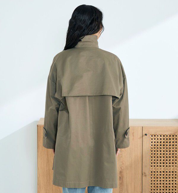 fredy emue「ミドル丈オーバートレンチコート」|トレンチコート|