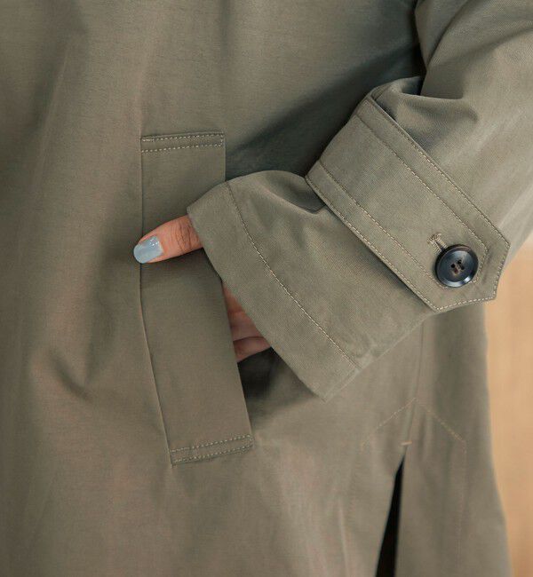 fredy emue「ミドル丈オーバートレンチコート」|トレンチコート|