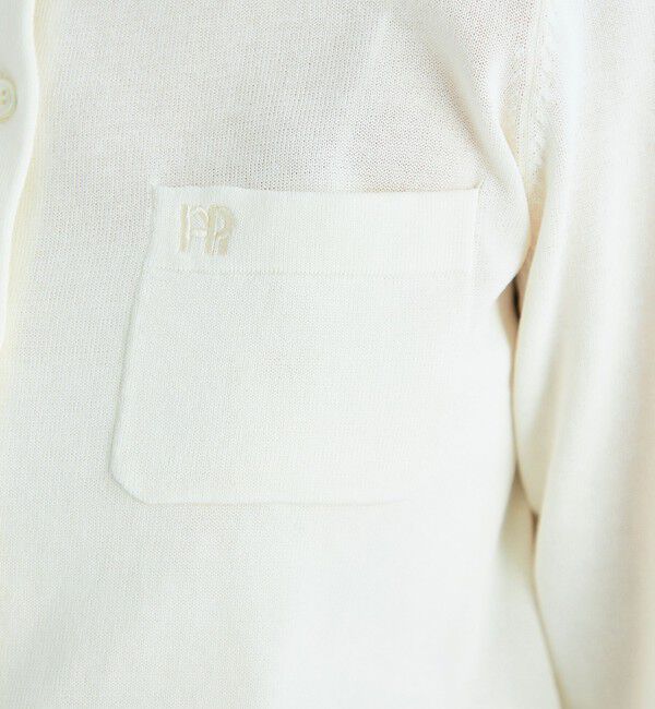 fredy emue「FR刺繍コットン混BASICカーディガン」|カーディガン|