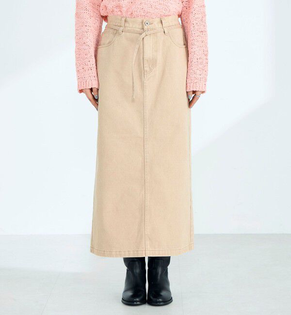 fredy emue「細ベルト付きタイトスカート」|スカート|